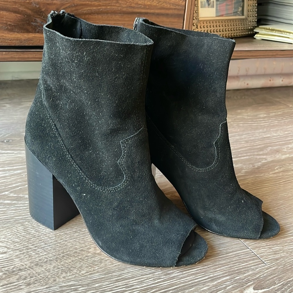 Bettye Muller Black Booties